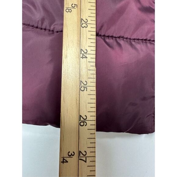 Bonita Women’s 2 in 1 Puffer Vest Fleece Full Zip Jacket Purple Size 38EU / M US - Picture 7 of 12